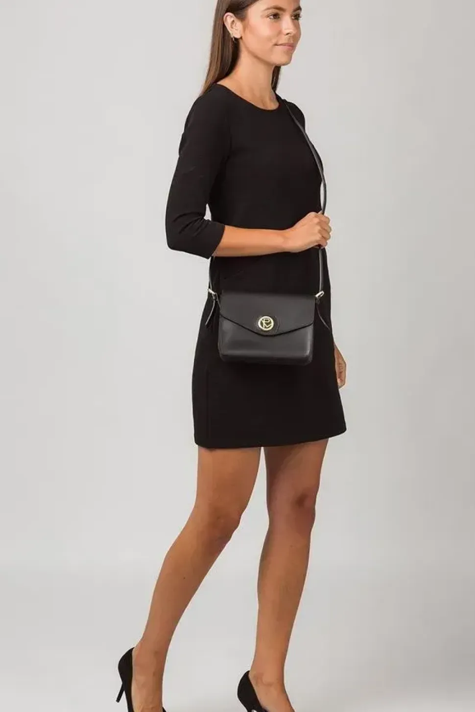 'Langdale' Leather Cross Body Bag