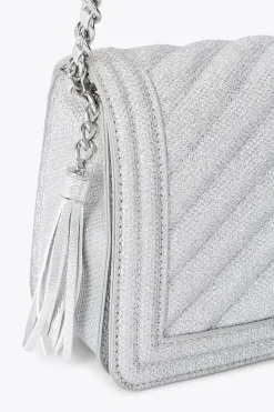 'Lara Tassel Flapover' Bag