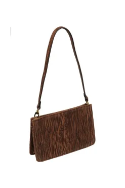 'Layla' Nappa Leather Grab Clutch Phone Bag