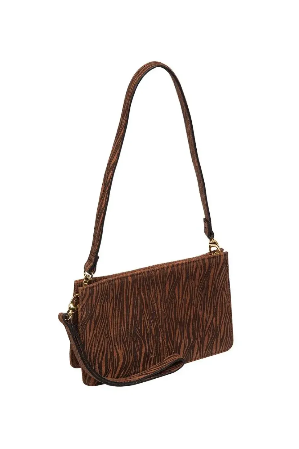 'Layla' Nappa Leather Grab Clutch Phone Bag