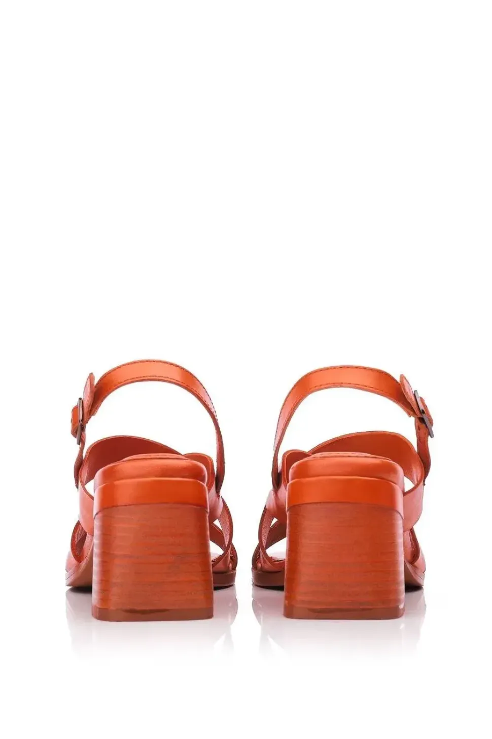 'Leeana' Leather Heeled Sandals