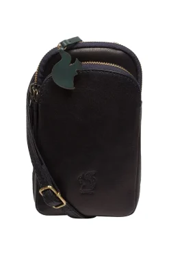 'Leia' Leather Cross-Body Phone Bag