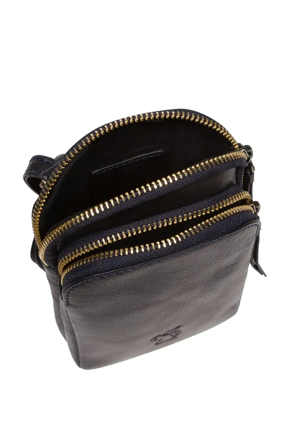 'Leia' Leather Cross-Body Phone Bag