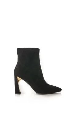 'Lemmie' Alcantara Heeled Boots