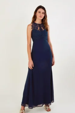 'Lena' Lace Maxi Dress