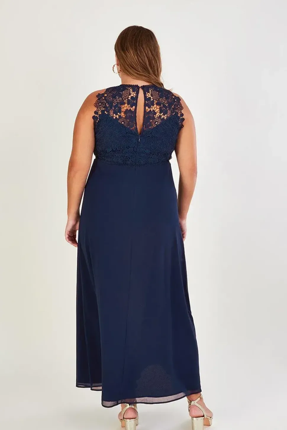 'Lena' Lace Maxi Dress