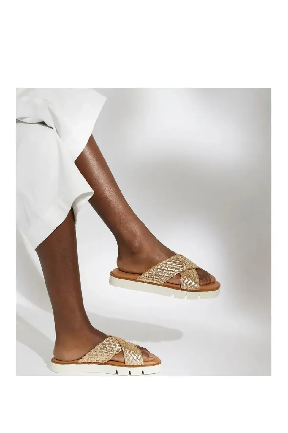 'Lexey' Leather Sandals