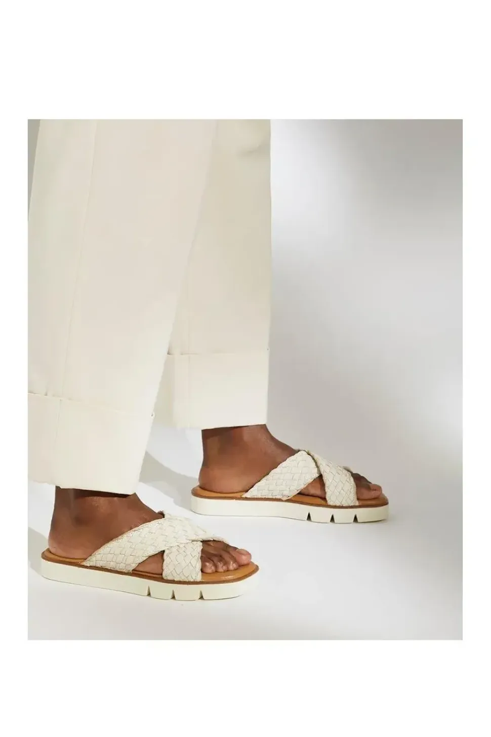 'Lexey' Leather Sandals