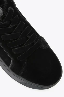 'Lighter Velvet' Suedette Trainers