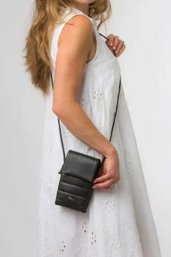 'Lilian' Nappa Leather Cross Body Phone Bag