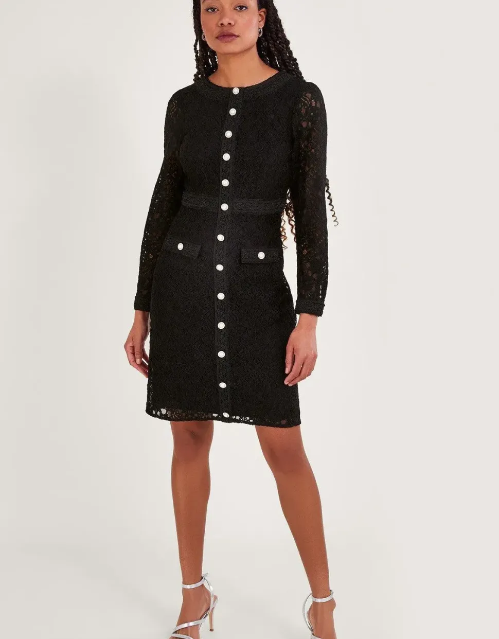 'Lillian' Lace Shift Dress