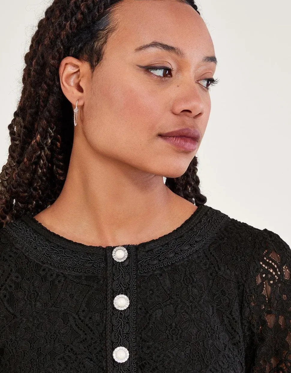 'Lillian' Lace Shift Dress