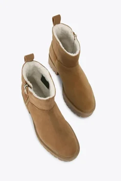 'Limit Fur' Suede Boots