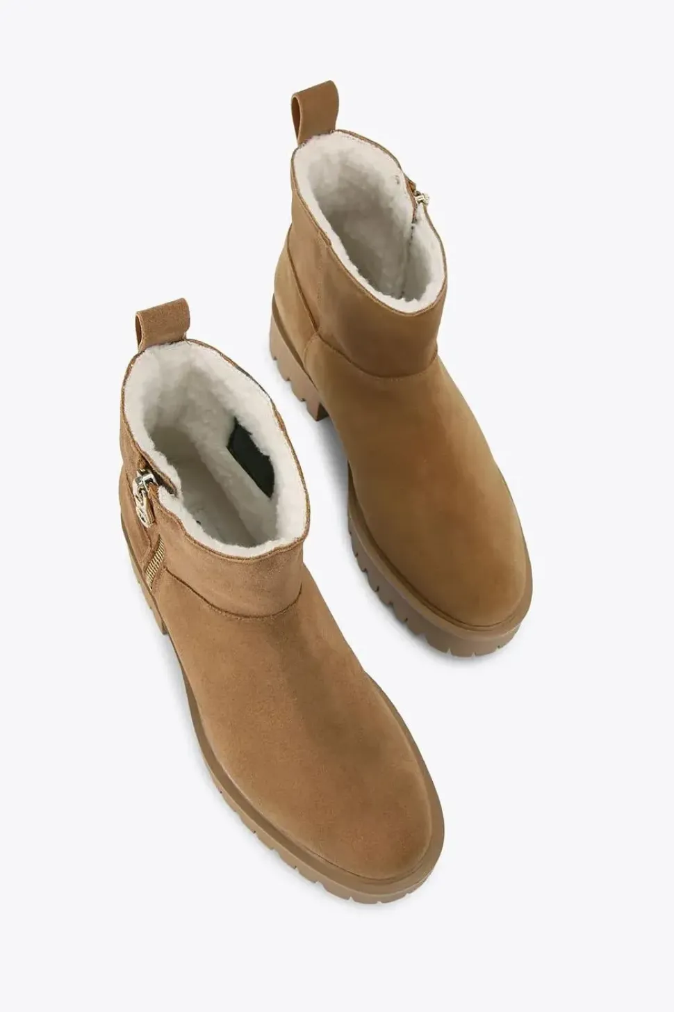 'Limit Fur' Suede Boots