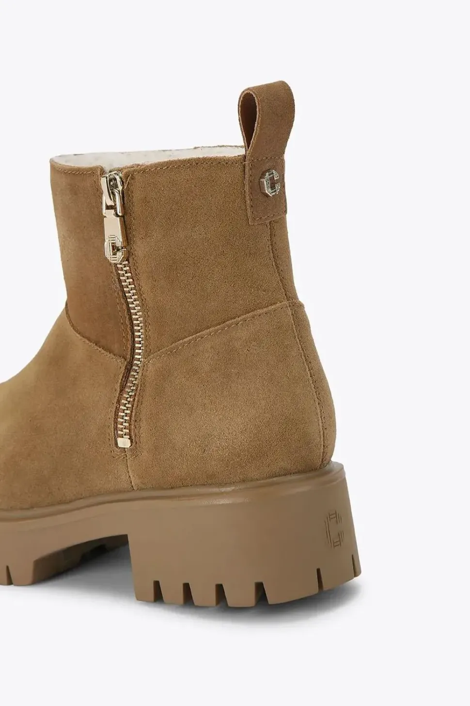 'Limit Fur' Suede Boots