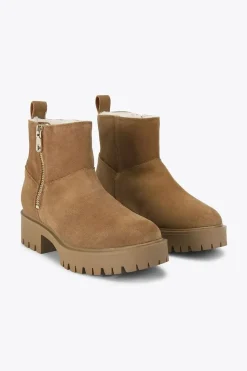 'Limit Fur' Suede Boots