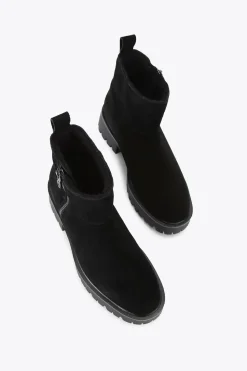 'Limit Fur' Suede Boots