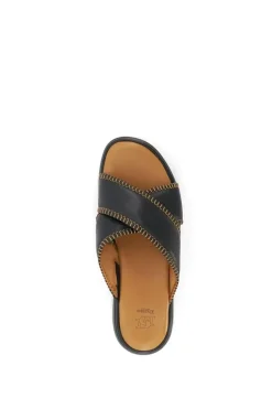 'Litch' Leather Flatforms