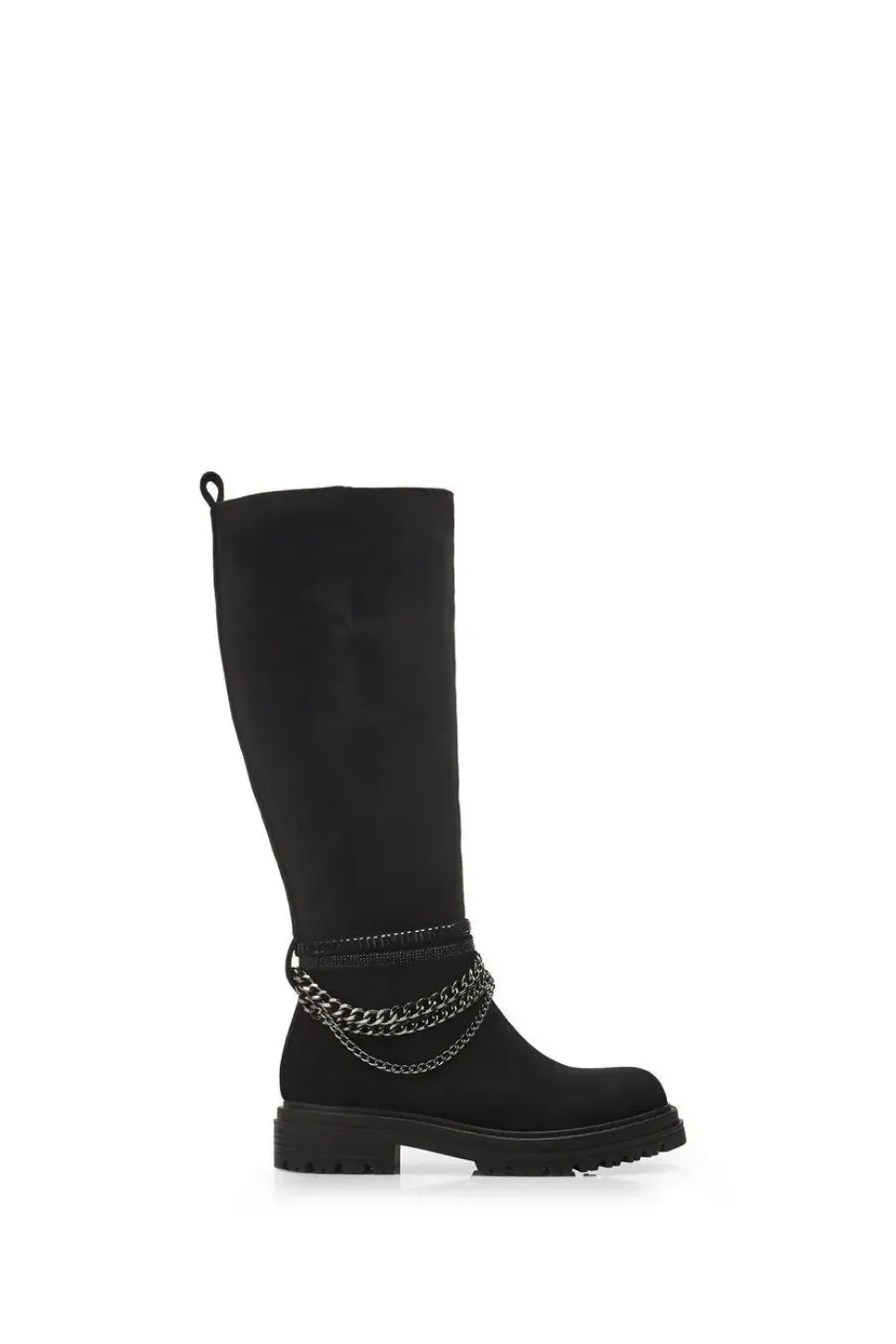 'Litzy' Alcantara Heeled Boots
