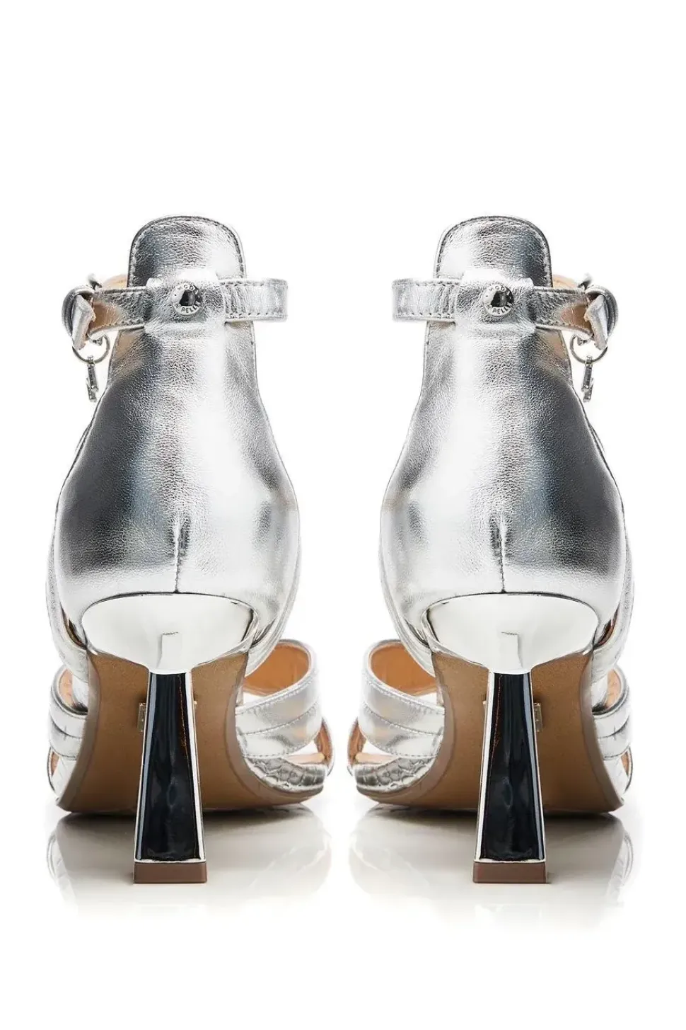 'Livelia' Leather Heeled Sandals