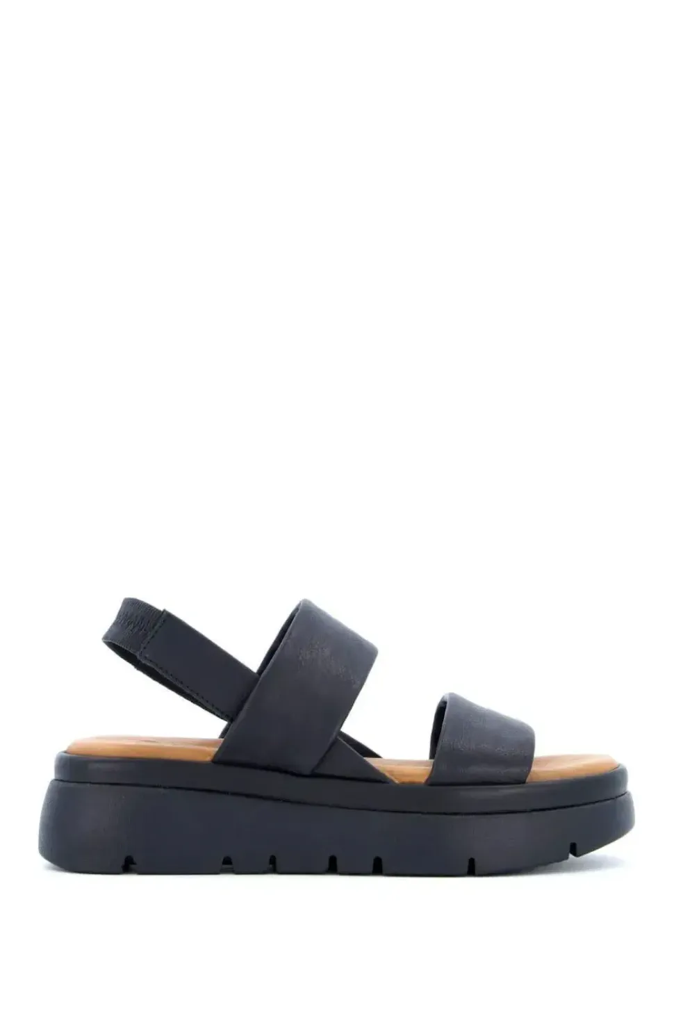'Location' Leather Flatforms