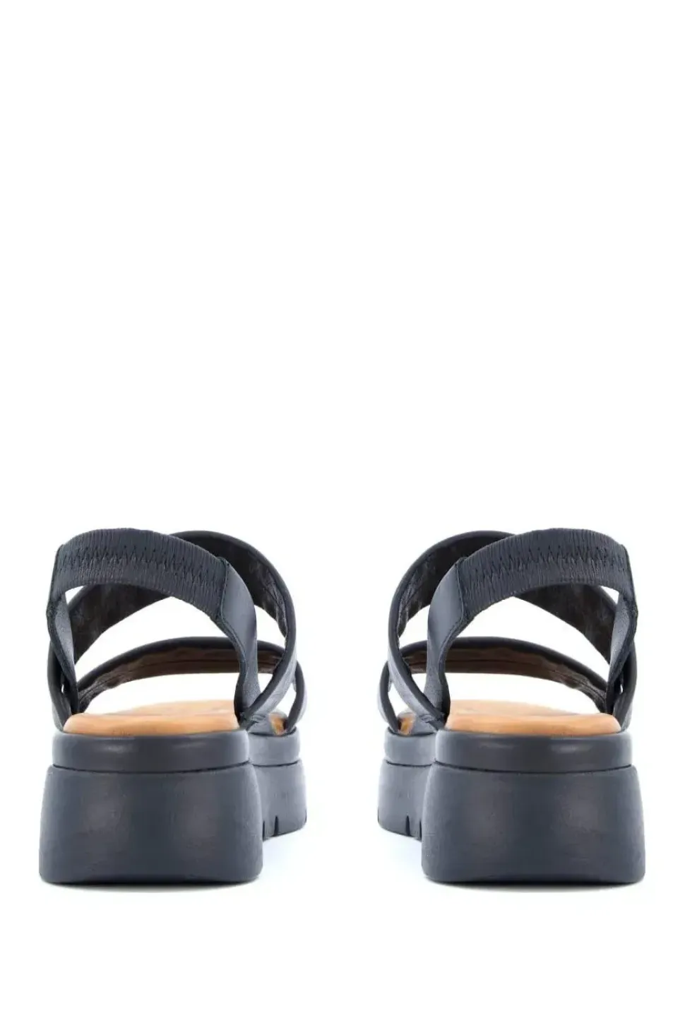 'Location' Leather Flatforms