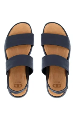 'Location' Leather Flatforms