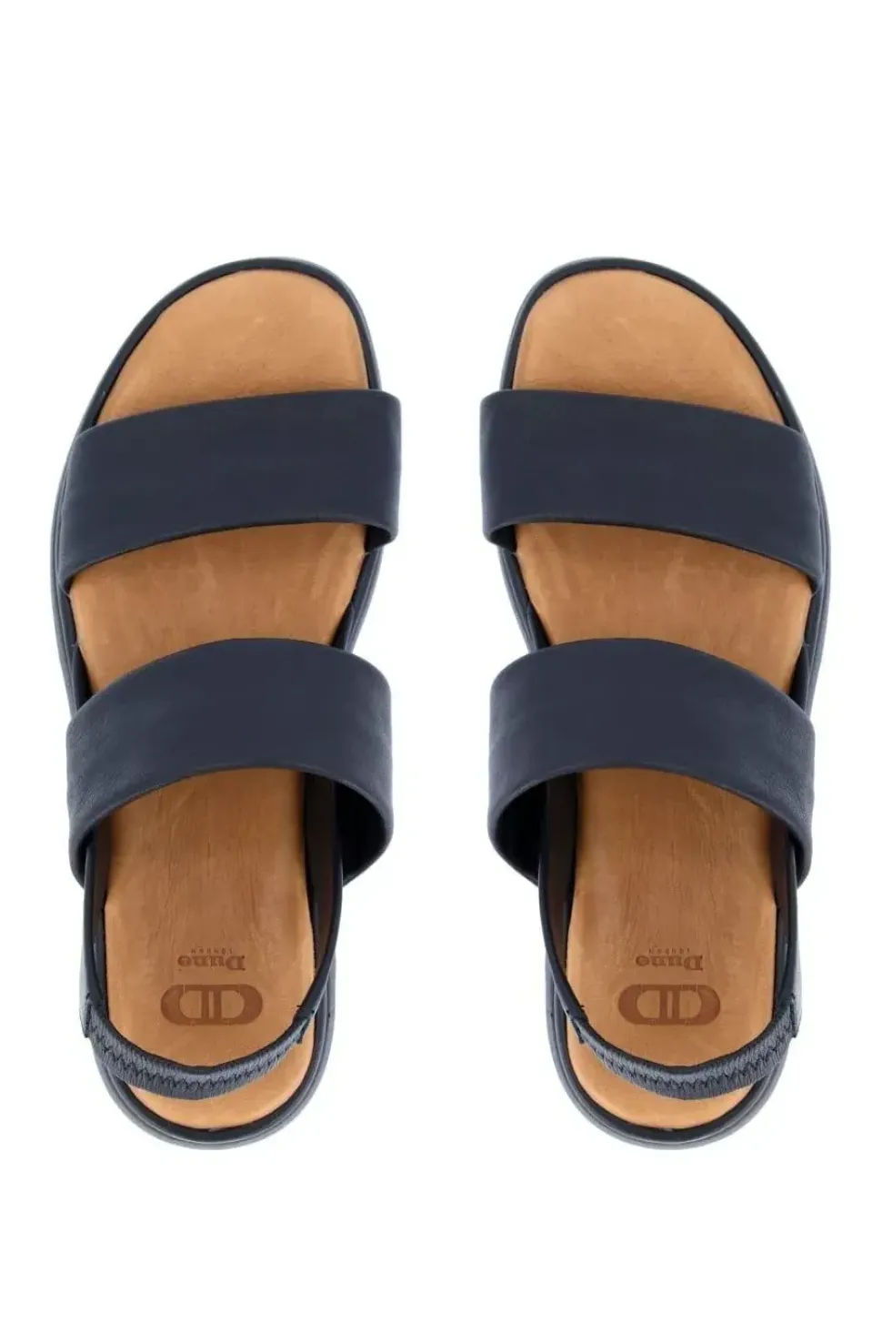 'Location' Leather Flatforms