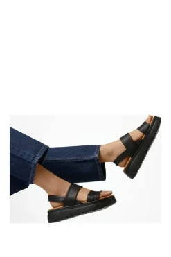 'Location' Leather Flatforms