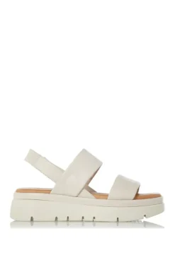 'Location' Leather Flatforms