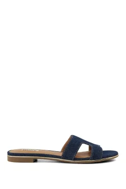'Loopers' Denim Sandals
