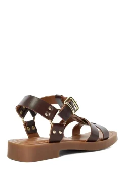 'Loto' Leather Sandals