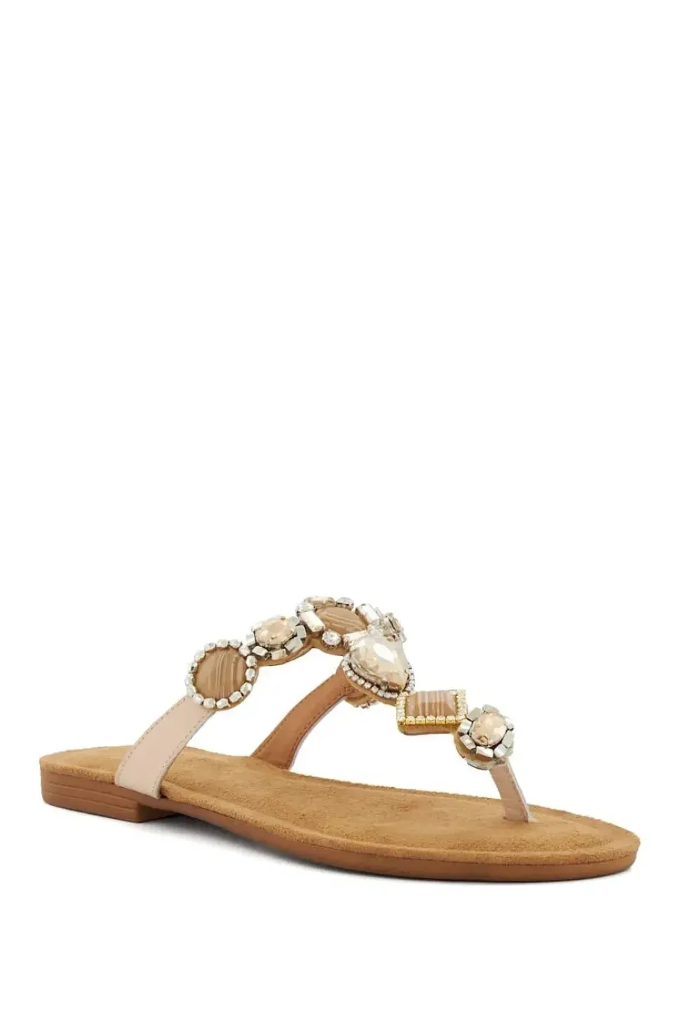 'Louise' Leather Sandals