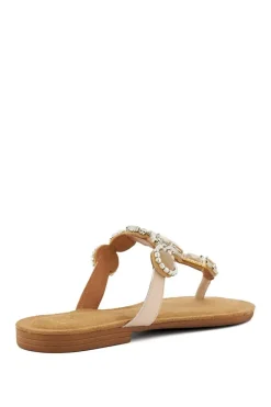 'Louise' Leather Sandals