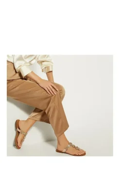 'Louise' Leather Sandals