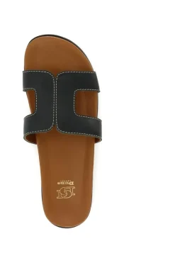 'Loupa' Leather Sandals