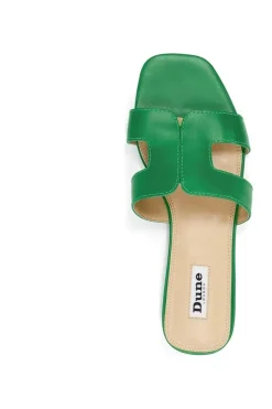 'Loupe' Leather Sandals