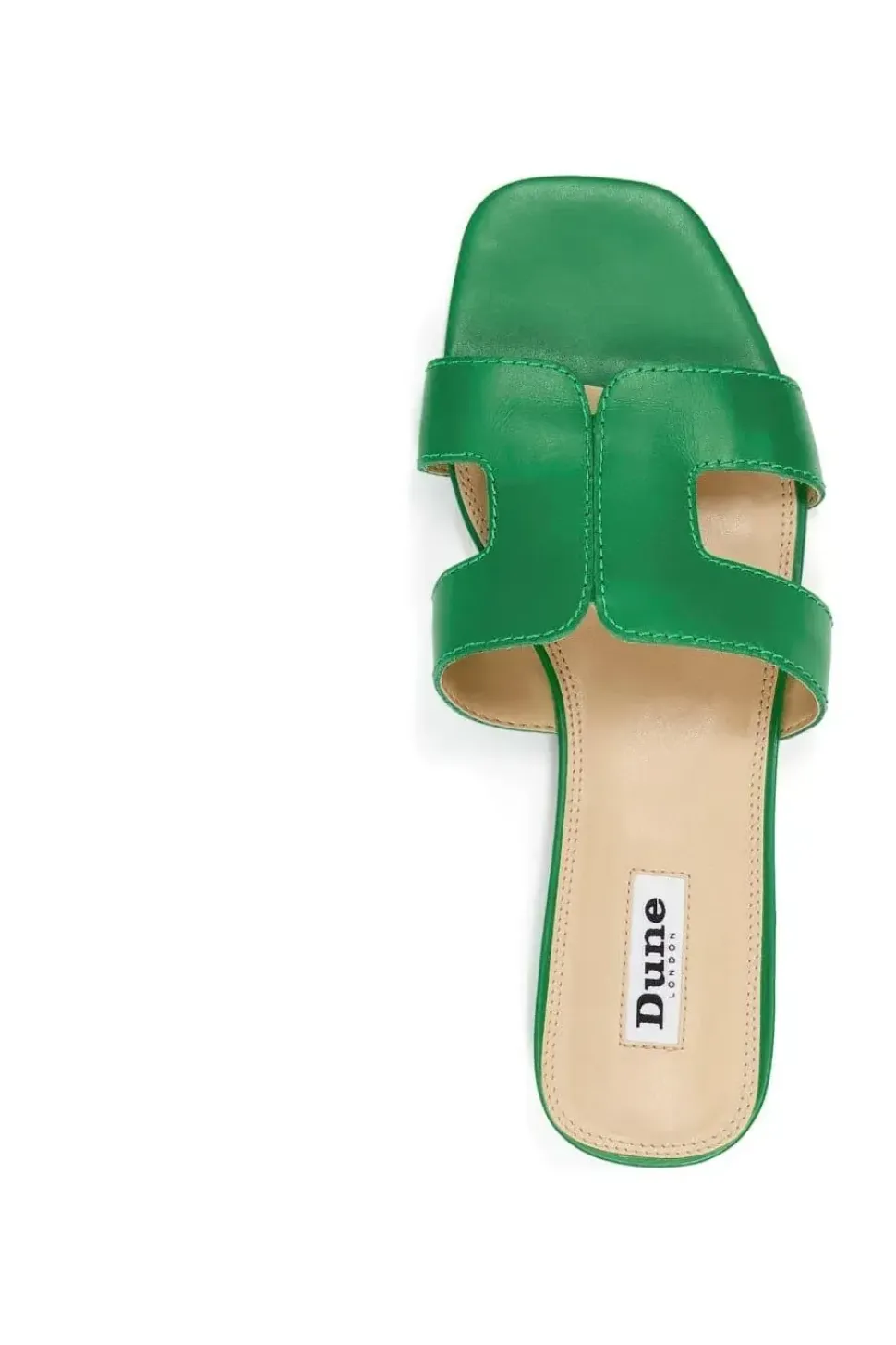 'Loupe' Leather Sandals