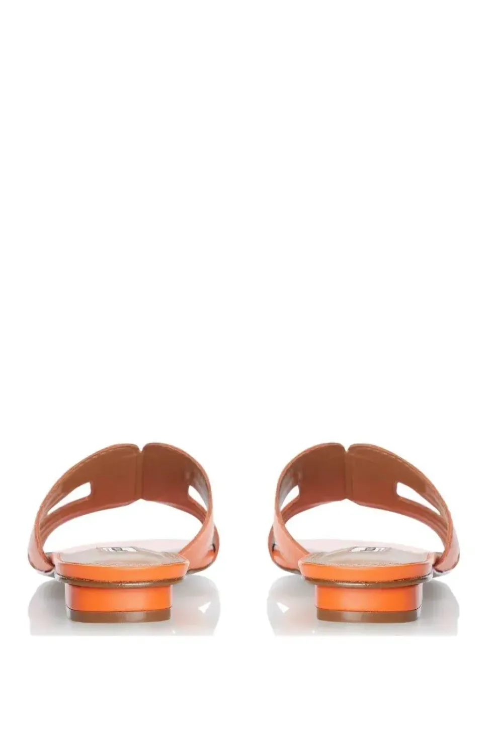 'Loupe' Leather Sliders