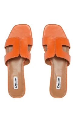 'Loupe' Leather Sliders