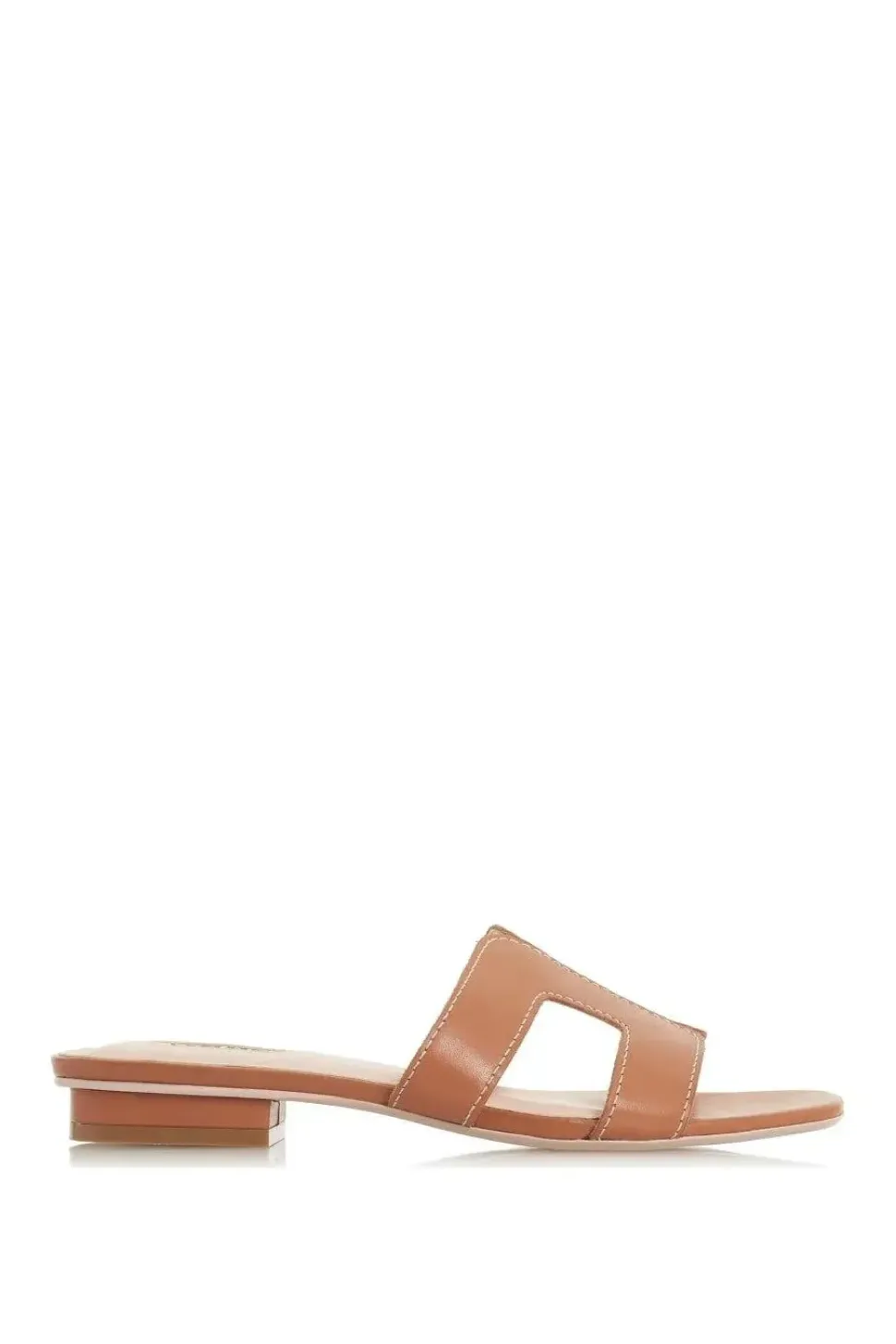 'Loupe' Leather Sliders