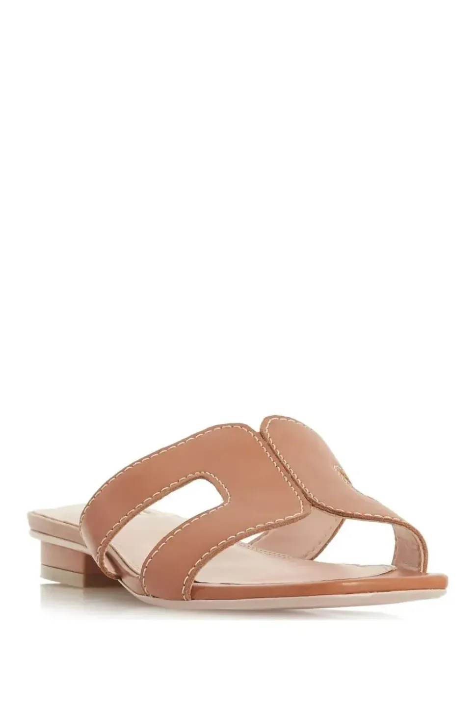 'Loupe' Leather Sliders