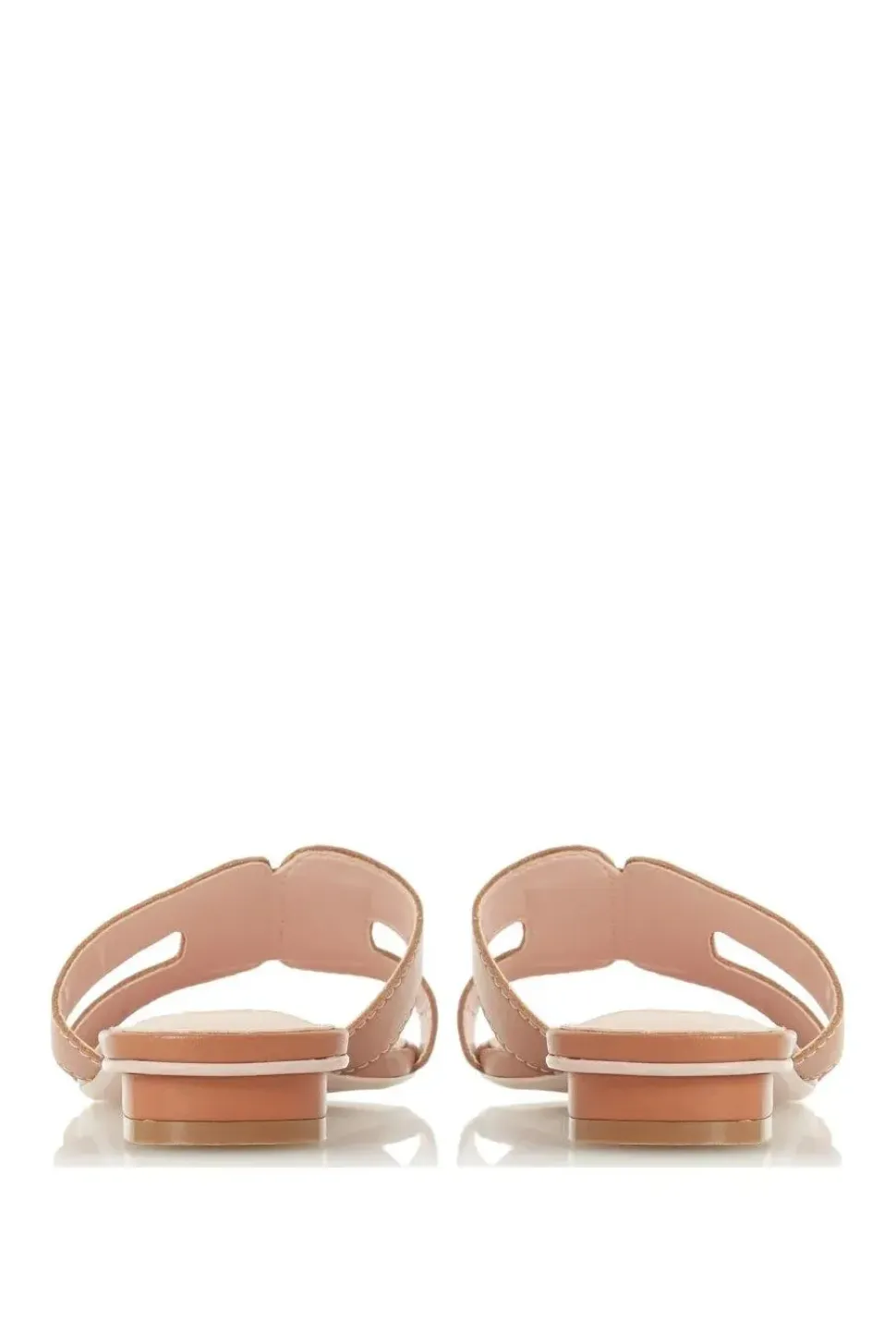 'Loupe' Leather Sliders