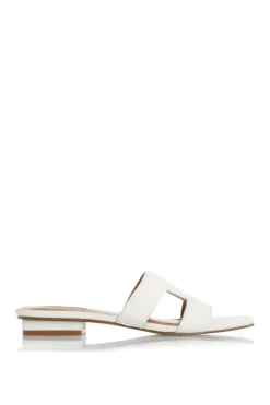 'Loupe' Leather Sliders