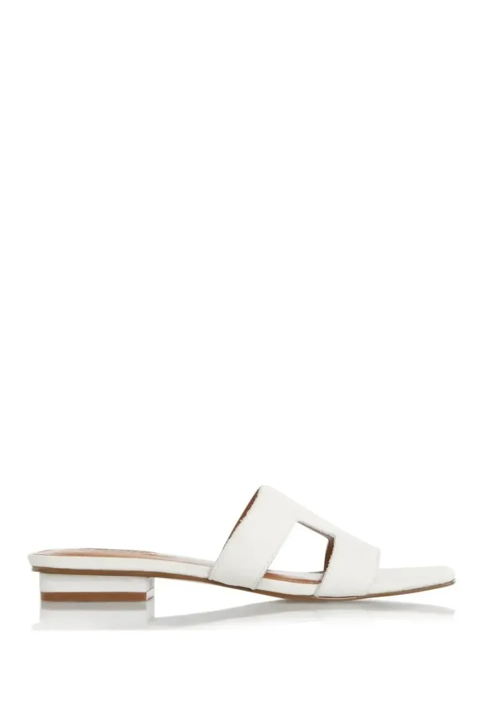 'Loupe' Leather Sliders