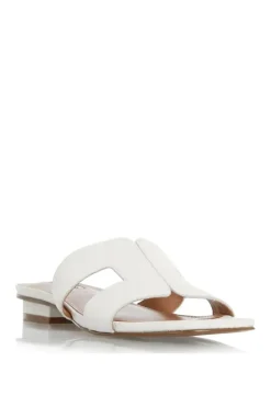 'Loupe' Leather Sliders