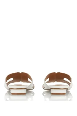 'Loupe' Leather Sliders
