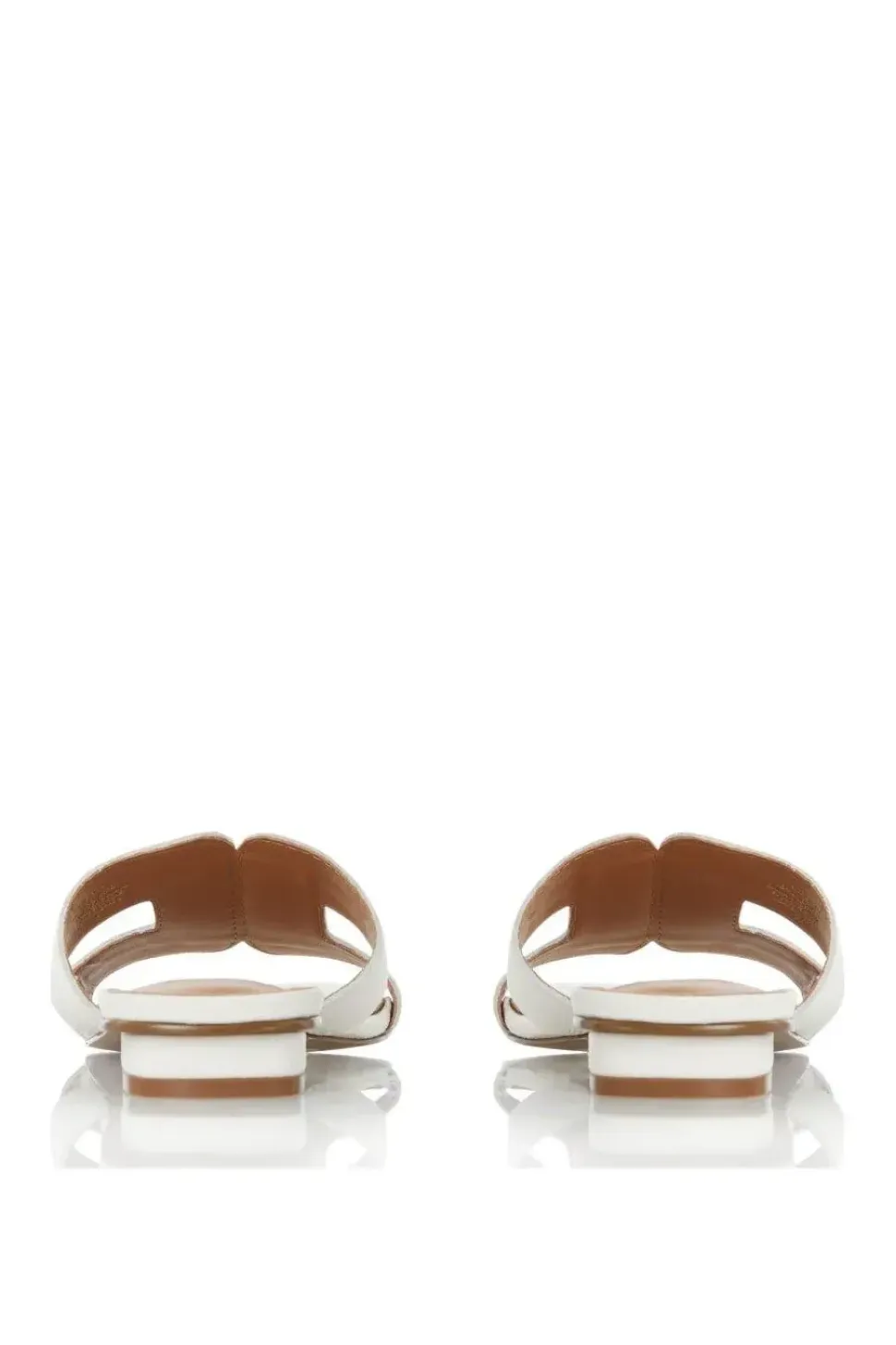 'Loupe' Leather Sliders