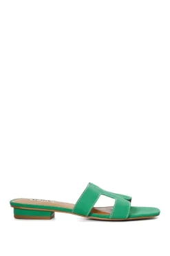 'Loupe' Suede Sandals