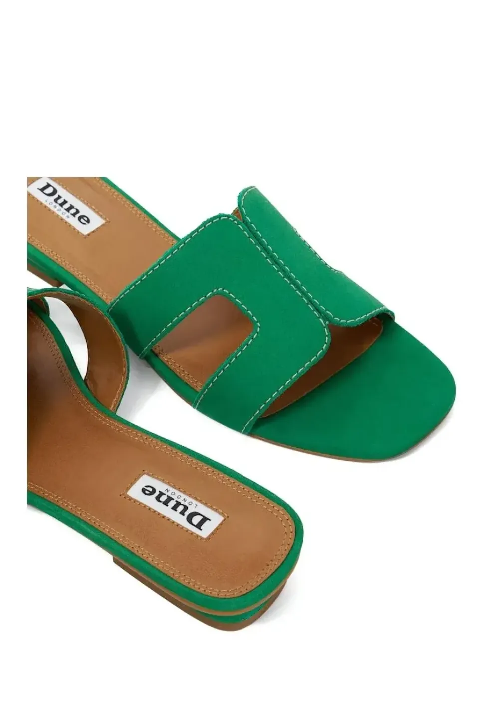 'Loupe' Suede Sandals